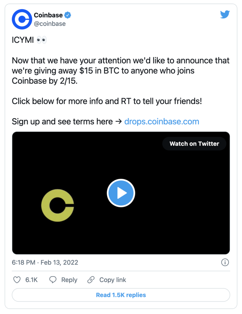 Coinbase just kicked off the Super Bowl with a simple ad featuring